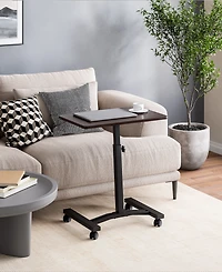Seville Classics Mobile Laptop Sitting Desk Cart