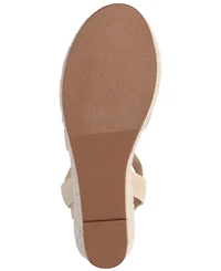 Journee Collection Women's Ashlee Espadrille Platform Wedge Sandals