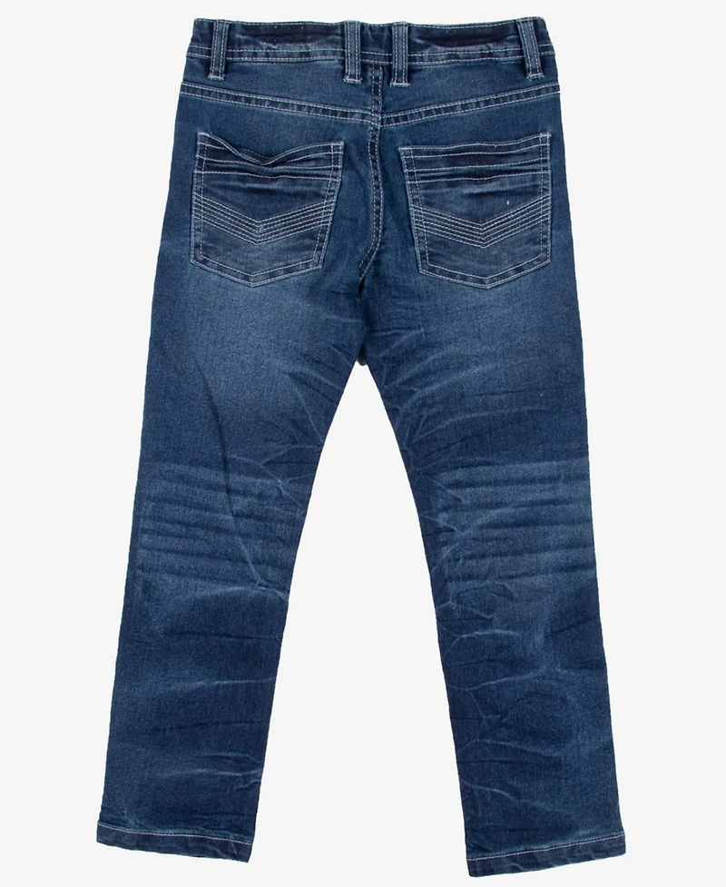 Little Boy's 4-7 Five Pocket Stretch Jeans