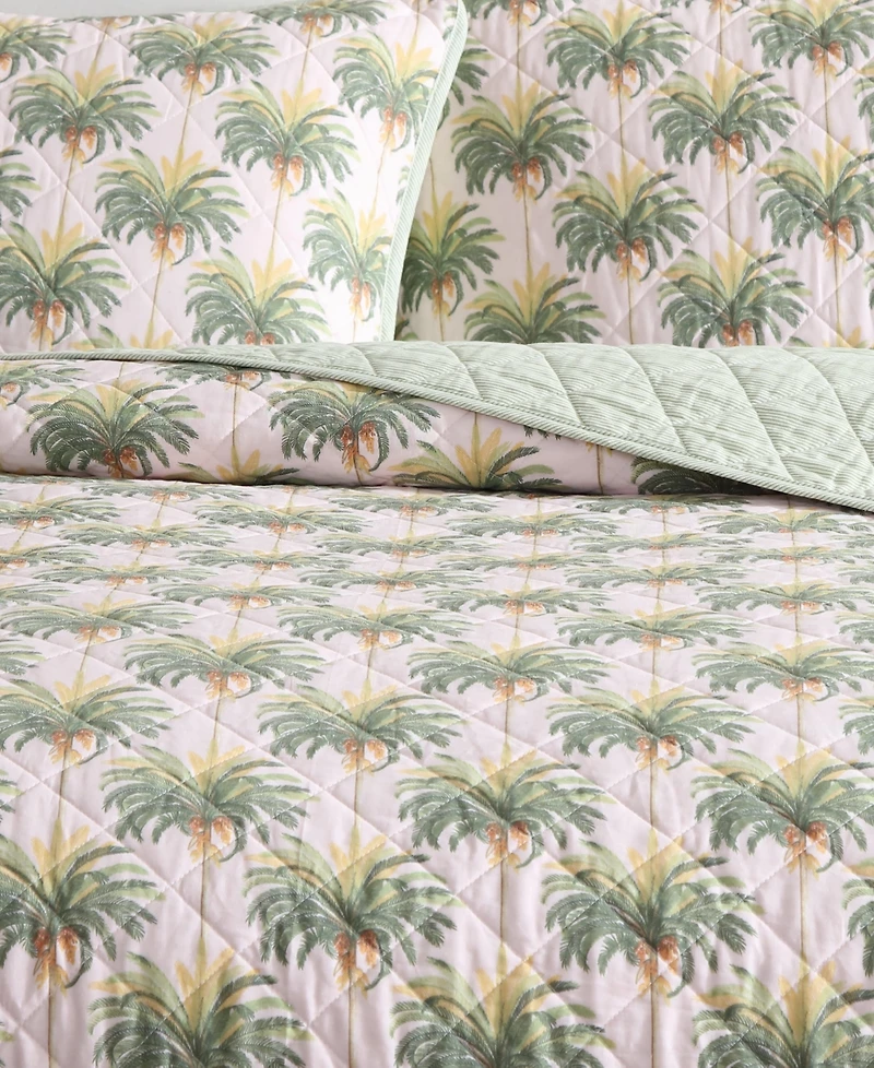 Tommy Bahama Santiago Cotton Reversible -Pc. Quilt Set