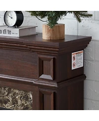 Streamdale Only Mantel (Not Included 23" Fireplace)--Cherry, 45.6"W11.8"D40"H