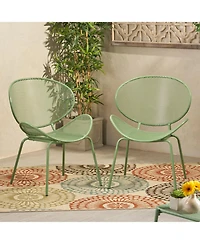 Streamdale Curvaceous Outdoor Chairs Bring Nature's Embrace to Your Relaxation