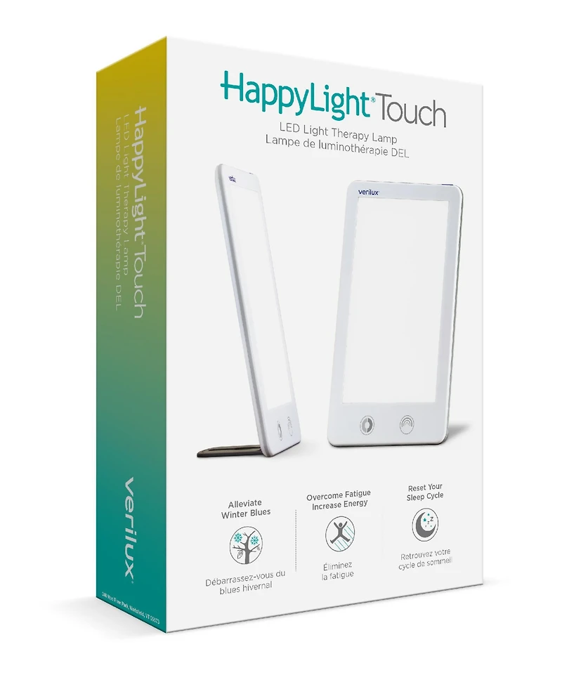 Verilux HappyLight Touch Light Therapy Lamp