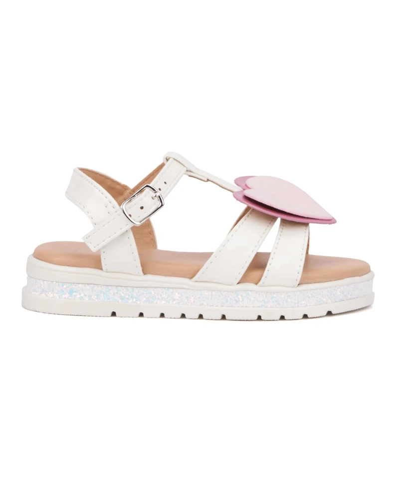 Olivia Miller Toddler Wild Heart Platform Sandals