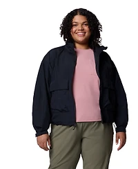 Columbia Plus Paracutie Cropped Cargo Windbreaker Jacket