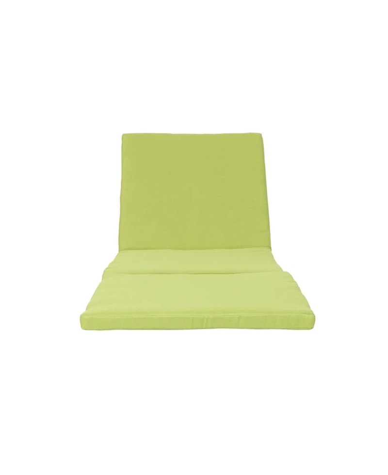 Outdoor Oasis Lounger Cushion Only: Waterproof and Secure for Endless Comfort