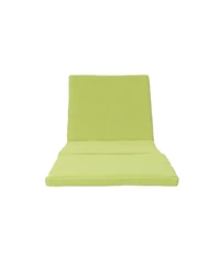 Outdoor Oasis Lounger Cushion Only: Waterproof and Secure for Endless Comfort