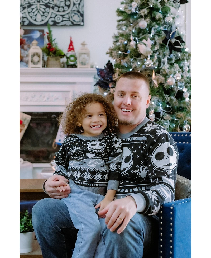 Nightmare Before Christmas Boys Disney Matching Family Long Sleeve Sweater