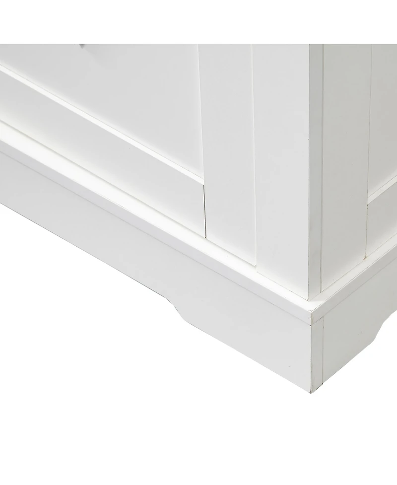 Streamdale Farmhouse Buffet Cabinet with 2 Doors, 3 Drawers, and Sliding Barn Door
