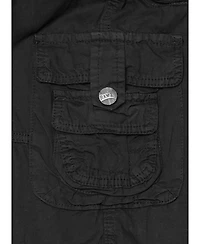 Boy's Belted Twill Cargo Shorts, 8-18