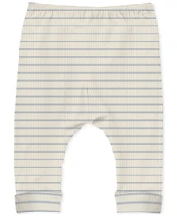 Disney Baby Boys 3-Pc. Stitch Stripe Bodysuit, Pants & Hat Set