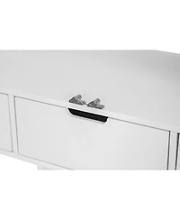 Streamdale Freestanding Kitchen Pantry with 8 Doors, 3 Adjustable Shelves, 7 Drawers, 8 Wine Racks