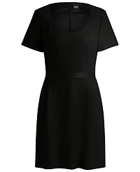 Boss by Hugo Women's Ribbon Detail Slim-Fit Dress