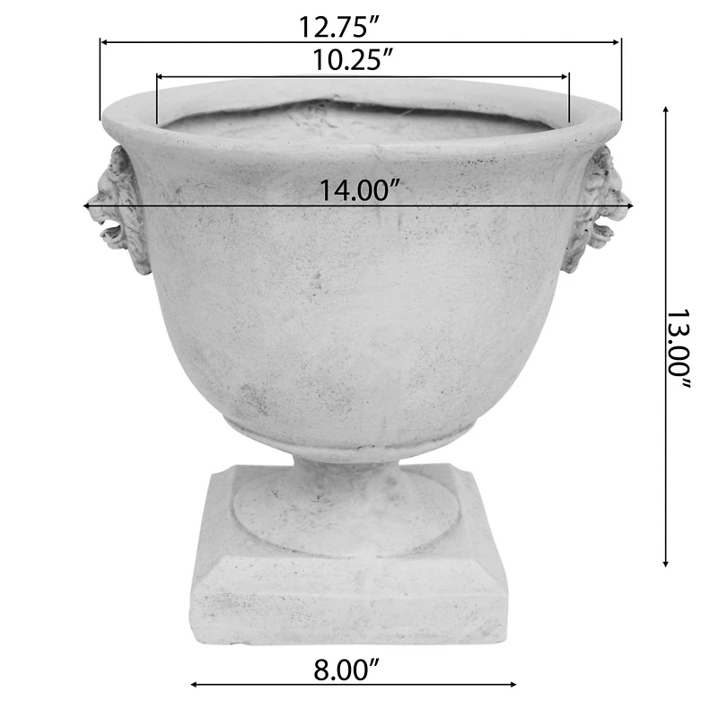 Streamdale Elevated Garden Urn Planter for Height and Style