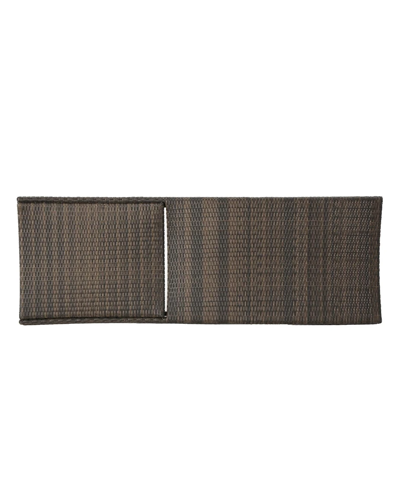 Streamdale Cozy Outdoor Chaise Lounge Set Premium Faux Rattan and Aluminum Construction for Backyard Relaxation