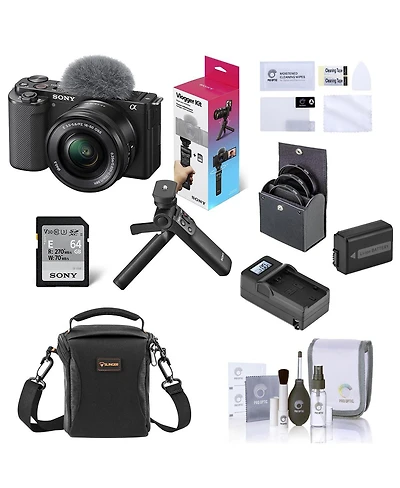 Sony Sony Zv-E10 Mirrorless Vlog Camera with 16-50mm Lens, Black