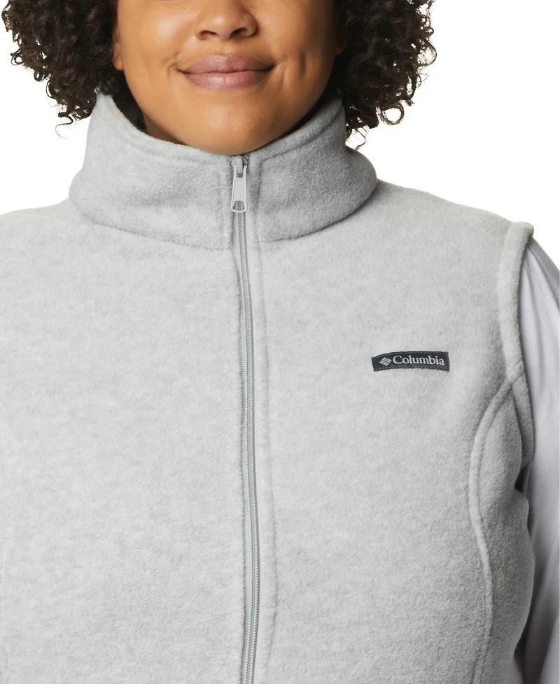 Columbia Plus Size Benton Springs Fleece Vest