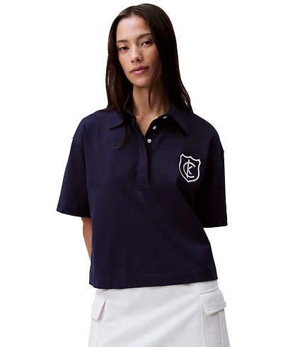 Calvin Klein Jeans Women's Rugby Jersey Top