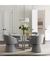 5 Pc. Dining Set (Emila Round Table & 4 Korder Chairs), Created for Macy's