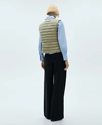 Mango Women's Quilted Gilet Vest