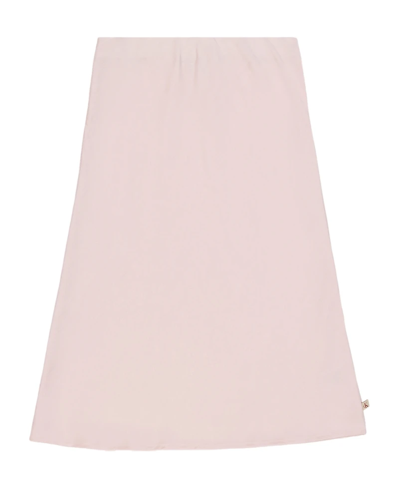 Calvin Klein Big Girls Satin Midi Skirt