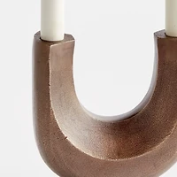 Zoey 2-Taper Candelabra Candle Holder