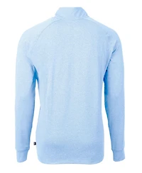 Cutter & Buck Men's Adapt Eco Knit Heather Quarter Zip Pullover