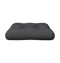 Pallet Cushion Black 22.8"x22.8"x3.9" Fabric
