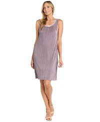 R & M Richards Women's Embellished-Neck Jacket Dress