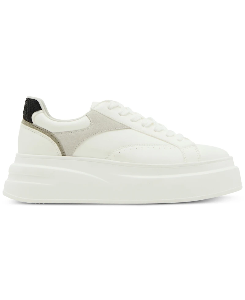 Steve Madden Women's Venture Platform Lace-Up Sneakers