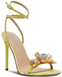 Steve Madden Women's Sheila Floral Embellished Stiletto Sandals