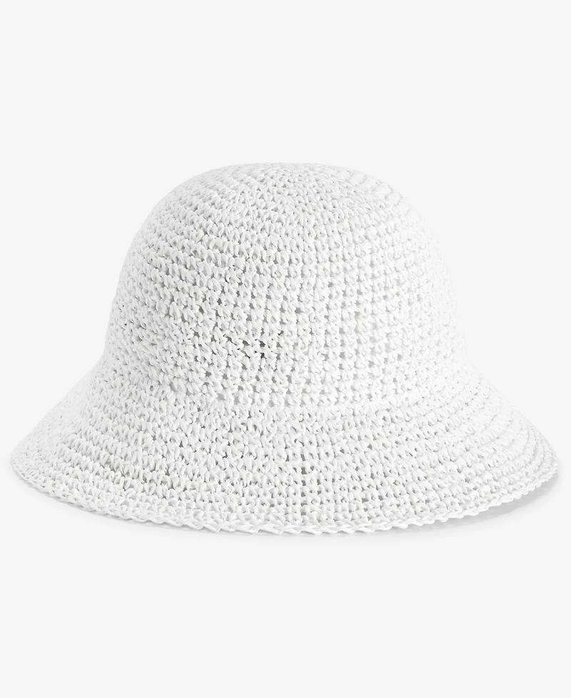 On 34th Solid Crochet Bucket Hat, Exclusively at Macy's