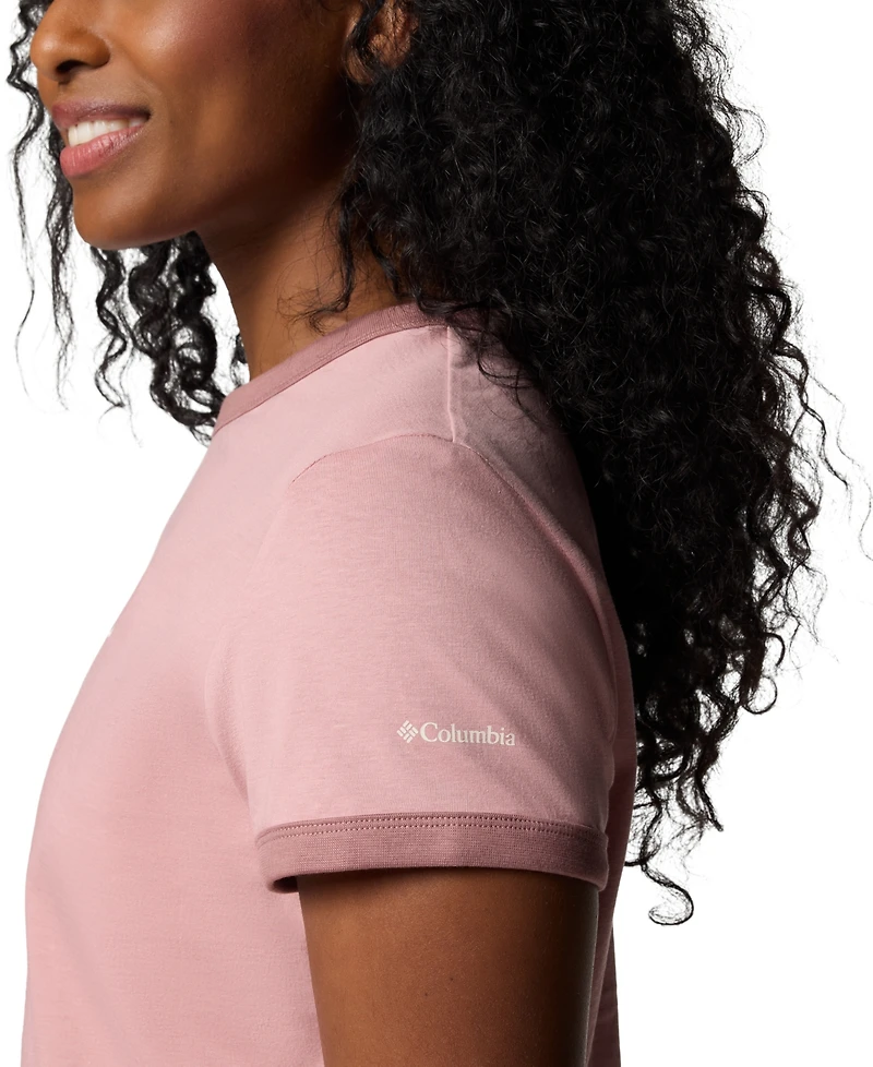 Columbia Women's Rolling Bend Graphic Ringer Top
