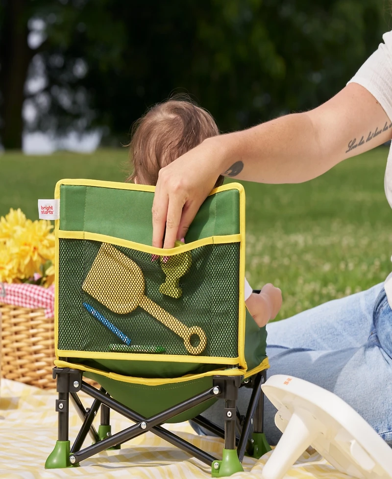 Bright Starts Baby John Deere Pop 'N Sit Portable Booster Seat