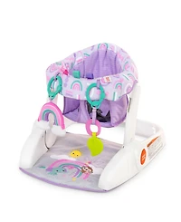 Bright Starts Baby Purple Paradise Learn-to-Sit 2-Position Floor Seat
