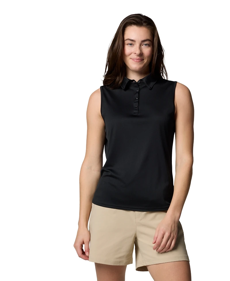 Columbia Women's Cedar Coast Sleeveless Polo Top