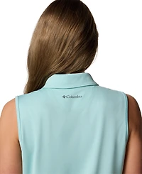 Columbia Women's Cedar Coast Sleeveless Polo Top