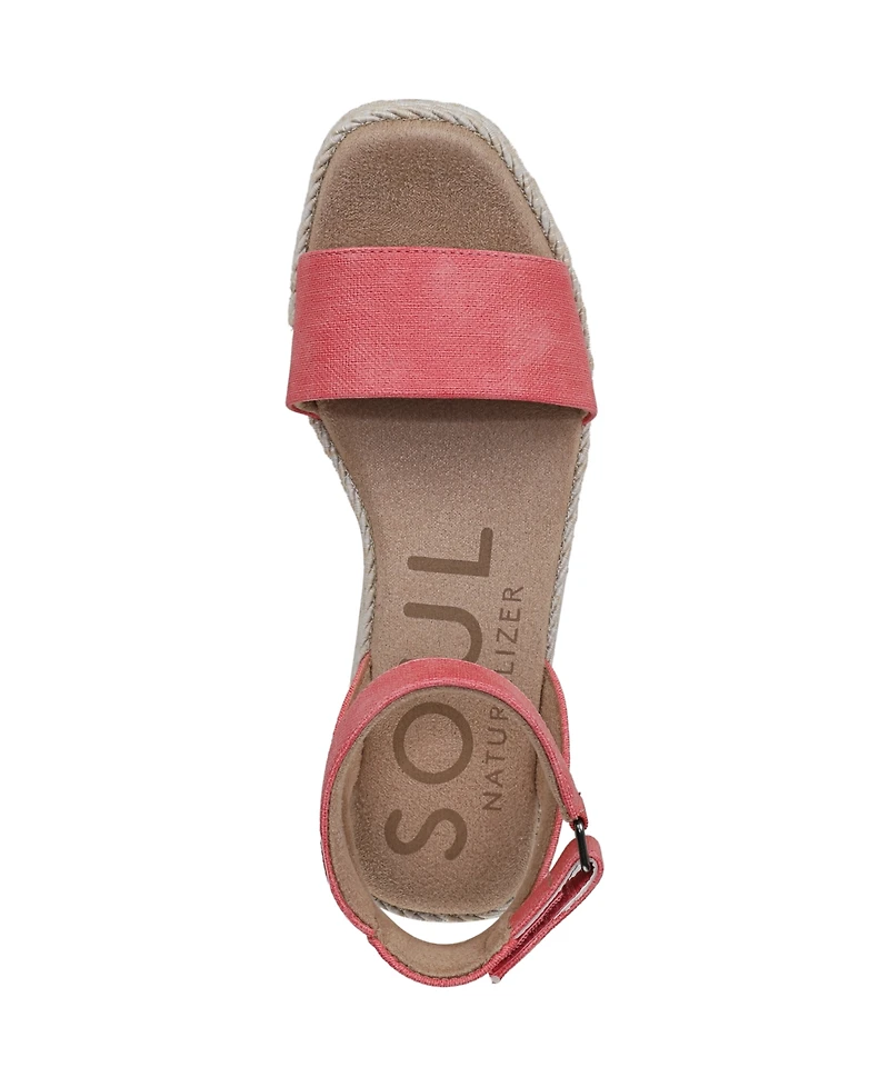 Soul Naturalizer Women's Gloria Espadrille Wedge Sandals