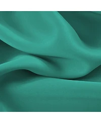 Kate Aurora 1 Piece Teal Room Darkening Grommet Top Window Curtain Panel