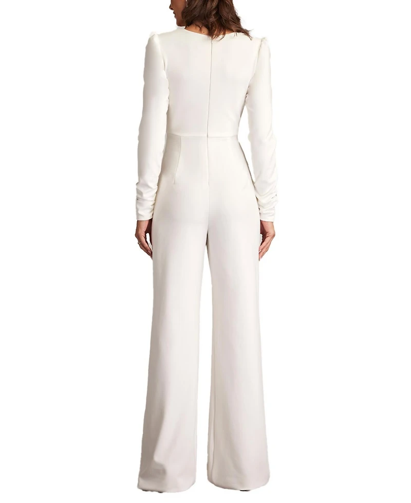 Tadashi Shoji Bates Twist-Front Jumpsuit