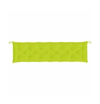 Garden Bench Cushion Bright Green 78.7"x19.7"x2.8" Oxford Fabric