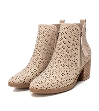 Refresh Women's Fashion Booties with Side Zipper by Xti