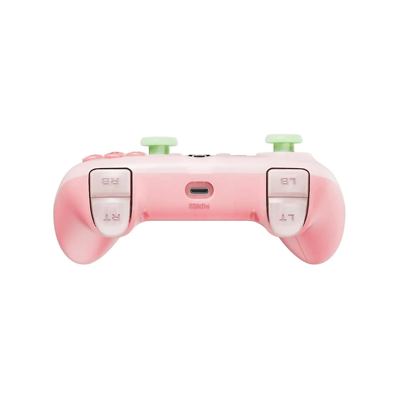 8Bitdo Ultimate Mini Wired Controller with Rgb Ring, Hall Effect Joysticks and Triggers for Xbox, Windows - Translucent