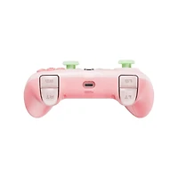 8Bitdo Ultimate Mini Wired Controller with Rgb Ring, Hall Effect Joysticks and Triggers for Xbox, Windows - Translucent