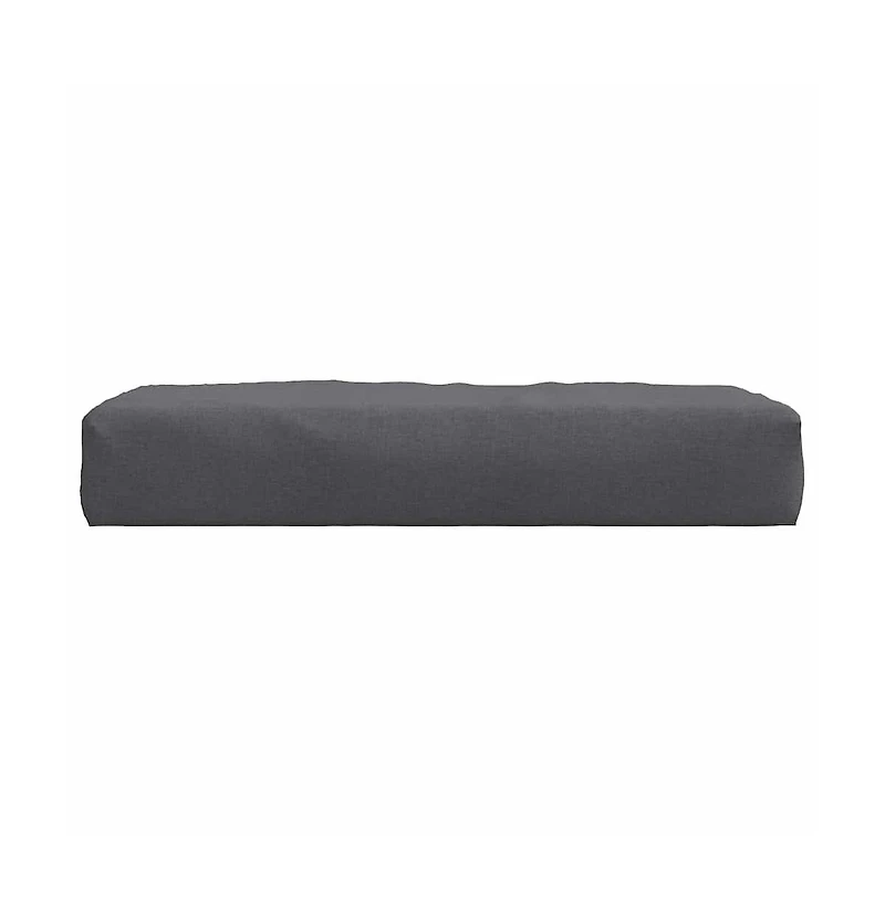 Pallet Cushion Melange Anthracite 23.6"x23.6"x3.7" Fabric