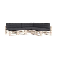 Pallet Sofa Cushions 7 pcs Anthracite