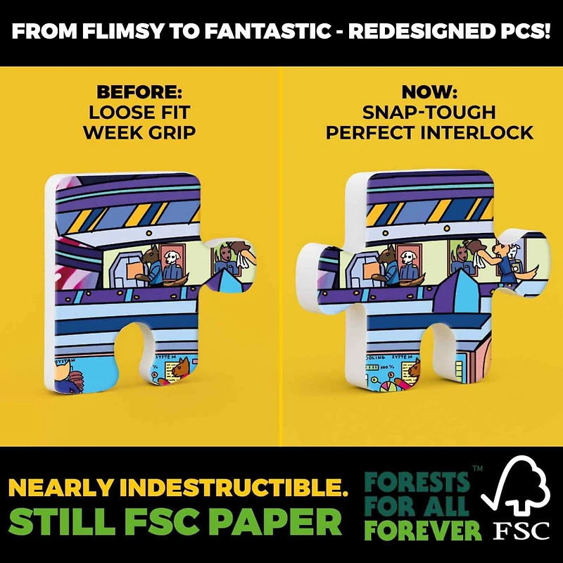 Quokka 1000 Piece Jigsaw Puzzle for Adults – Themed Puzzles with Bonus Challenges