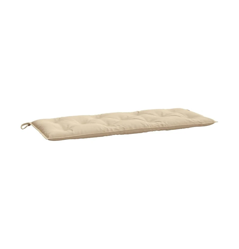 Garden Bench Cushion Beige 47.2"x19.7"x2.8" Oxford Fabric