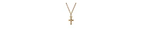 2028 Crystal Cross Pendant Necklace
