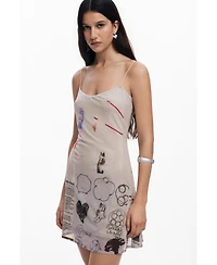 Desigual Women's Dress designed by Mr. Christian Lacroix